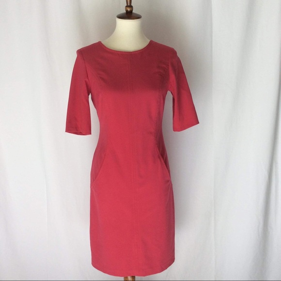 Vince Camuto Dresses & Skirts - Vince Camuto Pink shift pullover Casual dress sz 6